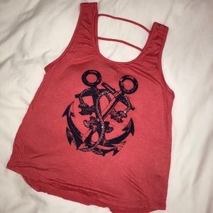 NWT Pink Charlotte Russe tank size XS